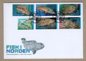 Schweden 2018 - Fische in schwedischen Gewässern - FDC - Bild 1 von 1