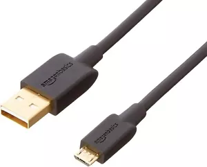 Amazon Basics USB 2.0 A-Male to Micro B Cable, 10 feet, Black - Picture 1 of 3