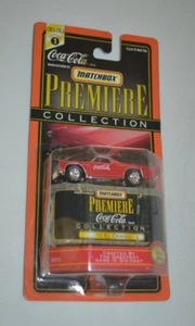 1998 MATCHBOX COCA-COLA PREMIERE COLLECTION - ' 70 EL CAMINO RED AND WHITE - Picture 1 of 6