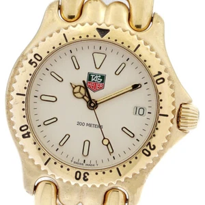 Tag Heuer S/El S94.713M Datum beige Zifferblatt Quarz Jungenuhr_890675 - Bild 1 von 6