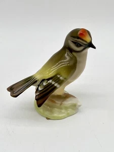 Lorenz Hutschenreuther Karl Tutter Titmouse Golden Crown Kinglet Bird Figurine - Picture 1 of 12