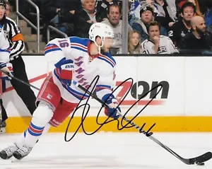Derick Brassard #0 8x10 Signed Photo w/ COA New York Rangers - Picture 1 of 1