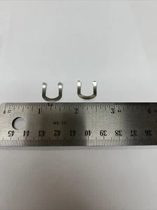 Lot of Two (2) GM Strattec Door Lock Pawl Lever Metal Retainer Clip 321459 - Picture 1 of 6