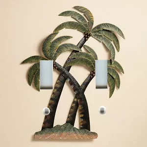 Copertura piastra interruttore luce ARREDAMENTO CASA COSTIERO PALMA TROPICALE 03 - Foto 1 di 26