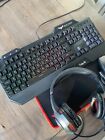 Havit Magic Eagle Gaming Combo Wired Mouse, Keyboard, Headset, Mouse Pad