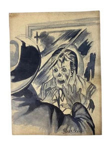 Johnny CRAIG - PAPER PAINTING - EC Artists of the 1950's - SIGNED - Picture 1 of 2