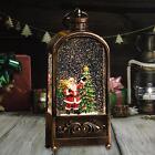 Christmas Music Box Lighted Christmas Snow Globe Lantern Christma Ornament With