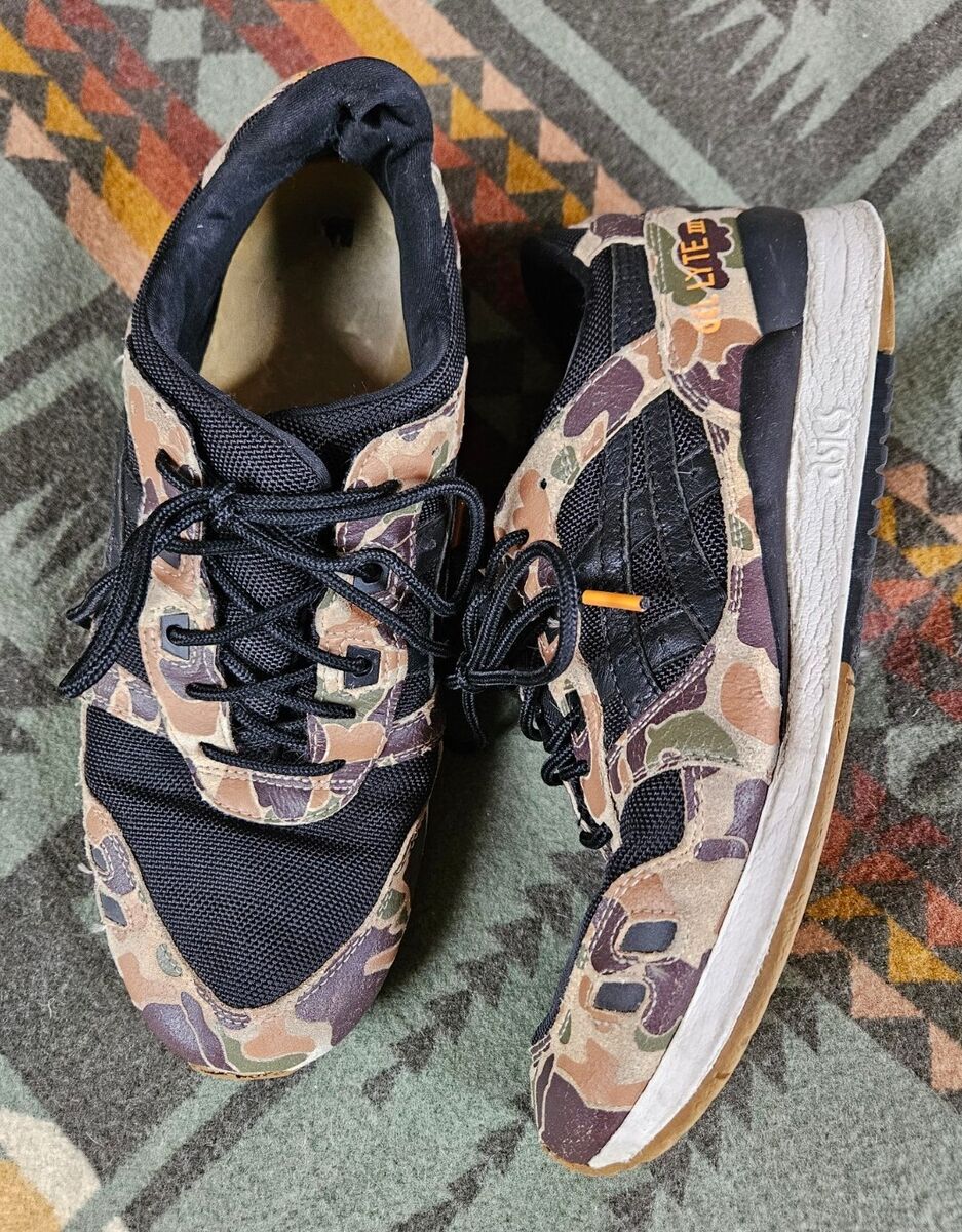 ASICS Gel Lyte 3 Black Camo for Sale | Authenticity ASICS Gel Lyte 3 Black Camo for Sale | Authenticity