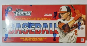 2025 TOPPS HERITAGE BASEBALL HOBBY BOX - Picture 1 of 3