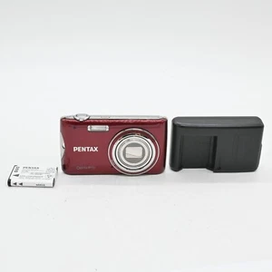 [Near Mint]Pentax Optio P70 12.0 MP Digital Camera Red From Japan - Picture 1 of 13