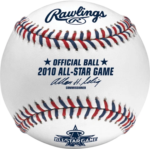 2010 MLB All-Star Game Unsigned Baseball Fanatics Authentic Certified Cover