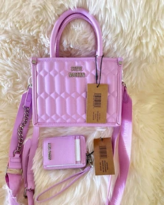STEVE MADDEN BNIKO CROSSBODY BAG with MАTCHING WALLET BPIPPER Orchard Bouquet - Picture 1 of 28