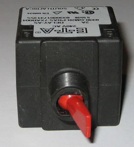 Disyuntor temporizado de montaje en panel ETA 8330 - 2 amperios - 240 VCA - GM2B restablecimiento de palanca - Imagen 1 de 12