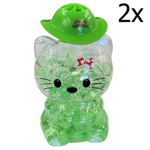2 x Ambientadores Burbuja Gato Manzana Verde Coche Hogar Baño Caravana Autocaravana Furgoneta - Imagen 1 de 1