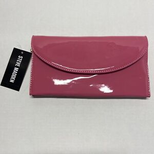 NWT STEVE MADDEN BARCHED HOT PINK CROSSBODY/ CLUTCH