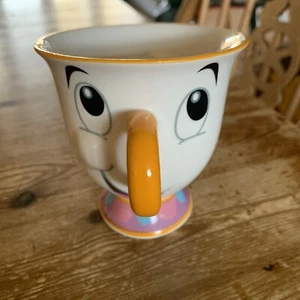 Beauty and the Beast Chip Mug Coffee Drinks Ceramic Tea Cup - Picture 1 of 6