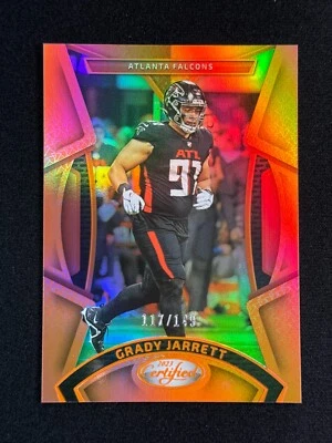2023 Panini Certified - Grady Jarrett #7 Mirror Orange /149 - Image 1 of 2