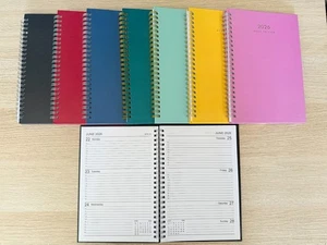 2026 Tagebuch Spirale A5 Woche zur Ansicht Ganzjahresplaner Organizer Hardcover Einband - Bild 1 von 10