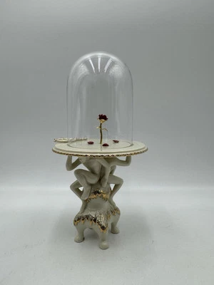 Figura Disney Lenox La Bella y la Bestia "Rosa Encantada"  Foto 1 de 4