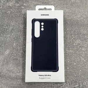 OFFICIAL GENUINE SAMSUNG GALAXY S25 ULTRA RUGGED CASE COVER BLACK ORIGINAL - Picture 1 of 3