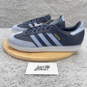 Adidas Samba Schuhe Herren 9,5 Blau AFA Argentinien Limitiert Fußball Lionel Messi Neu - Bild 1 von 10
