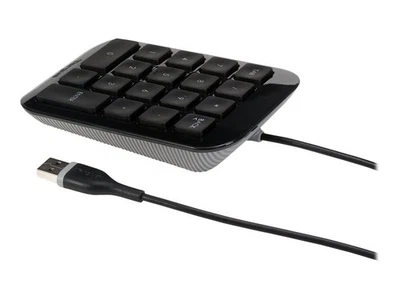 Targus USB Wire Numeric Keypad for Laptop Desktop Computer PC, Palm Size (AKP10E - Image 1 of 4