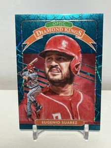 Eugenio Suarez Teal Velocity Diamond Kings/35 2020 Panini Donruss Optic - Imagen 1 de 2