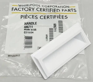 AP6010569 Whirlpool Trockner Türgriff - Neu - 4 1/2" x 2 3/4" - Original OEM - Bild 1 von 3