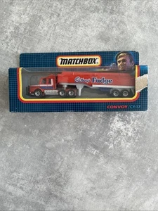 Matchbox Convoy CY-17 Scania Tanker Truck - Cadbury’s Fudge - Picture 1 of 11
