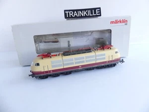 37573 MARKLIN HO 3 RAILS LOCOMOTIVE ELECTRIQUE DE LA DB BR 103 195-4 DIGITAL SON - Picture 1 of 7