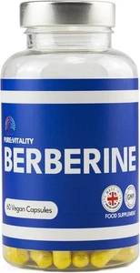 Cápsulas veganas Pure Vitality Berberina HCL 98% - 90 x 500 mg - Imagen 1 de 1
