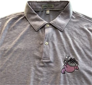 Peter Millar x Bettinardi Fat Cat Abbott Poloshirt Herren Large Golf Stretch - Bild 1 von 8