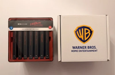 A Nightmare On Elm Street Limited Edition 4k Bluray Box Set Steelbook Collection - Image 1 of 4