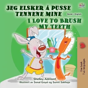 I Love to Brush My Teeth (Norwegian English Bilingual Book for Kids) by Shelley  - Picture 1 of 1