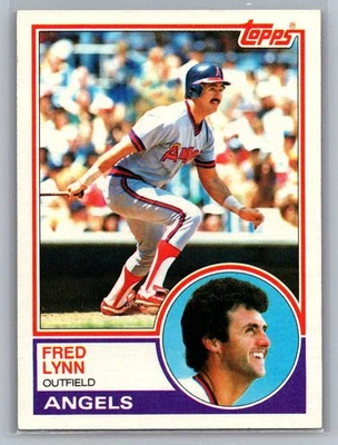 1983 Topps #520 Fred Lynn - Image 1 of 2