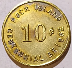 Rock Island, Illinois - Rock Island Centennial Bridge 10¢ IL 760 N - Picture 1 of 2