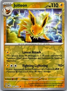 Jolteon 029/131 - Prismatic Evolutions Reverse Holo - Picture 1 of 2