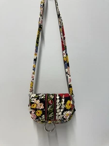 Vera Bradley Poppy Fields (nicht mehr produziert 2010) kleine Umhängetasche Handtasche Tasche - Bild 1 von 15