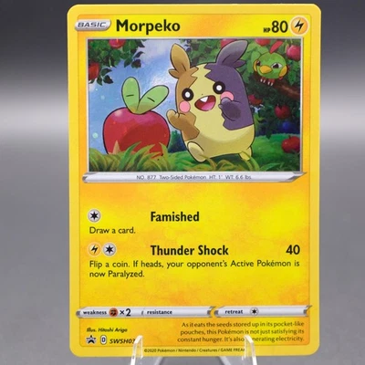 Morpeko - SWSH031 Promo SWSD SWSH: Sword & Shield Promo Cards Pokemon TCG NM - Image 1 of 2