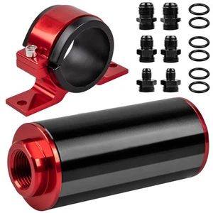 100 Micron Inline Fuel Filter, Oil Fuel Filter Kit, Automotive Replacement Fu... - Picture 1 of 7