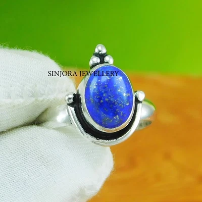 Anello regalo fatto a mano in argento sterling 925 con pietra preziosa... - Immagine 1 di 4