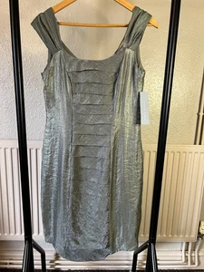 ladies London times silver dress size 8/10 uk - Picture 1 of 7
