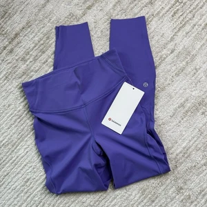 Lululemon Base Pace High-Rise Running Tight 25" Charged Indigo / size 4 - Picture 1 of 6