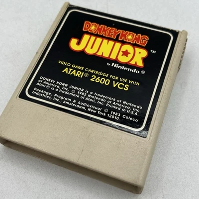 Donkey Kong Jr. Cartucho Junior (Atari 2600, 1983) de Nintendo SIN PROBAR Foto 1 de 4