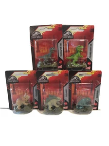 Jurassic World Tortenaufleger Figuren Spielzeug 2,25 Zoll Menge 5 Neu - Bild 1 von 7