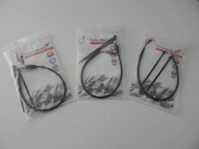 Premium Radar Mirror Mount Radar Detector Hardwire Power Cord RJ11 Escort 1PC