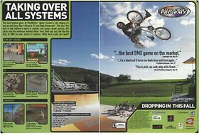 Mat Hoffman's Pro BMX Print Ad/Poster Art Playstation Dreamcast Game Boy PC