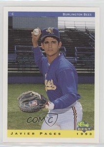 1993 Classic Best Burlington Bees Javier Pages #15
