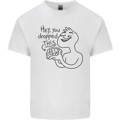 U Dropped Your Brain Sarcastic Dumb Stupid Herren T-Shirt aus leichter Baumwolle - Bild 1 von 4