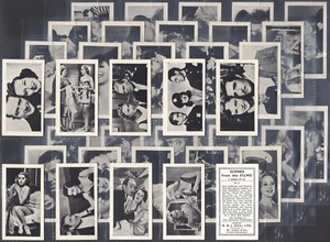 HILL (RJ)-FULL SET- SCENES FROM THE FILMS 1938 (40 CARDS) EXCELLENT+++ - Picture 1 of 4